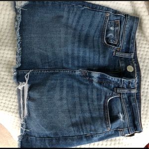 A jean skirt